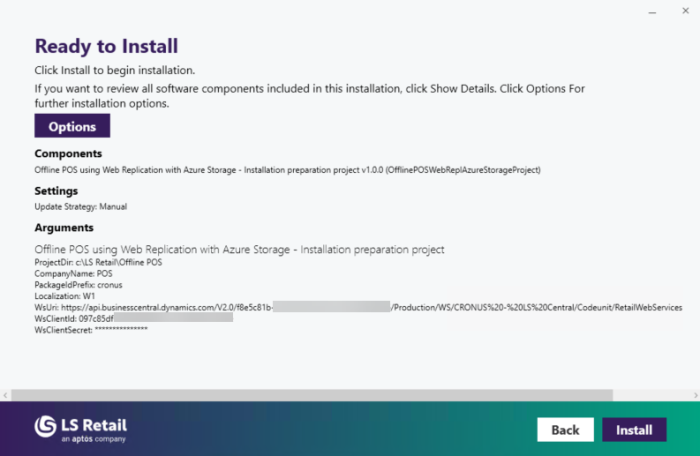 A screenshot of a software installation

Description automatically generated
